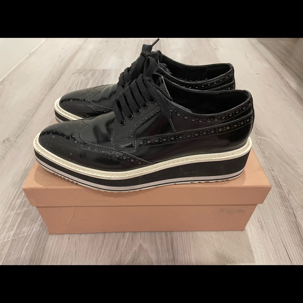 Prada Oxford Platforms